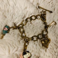 Juicy Couture Charm Bracelet And Charms
