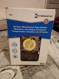 24 HOUR MECHANICAL TIME SWITCH
