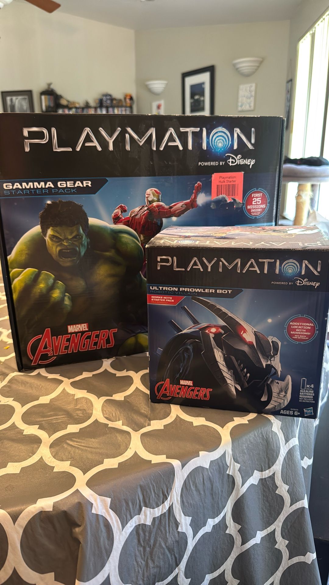 Playmation Gamma Gear and Prowler Bot