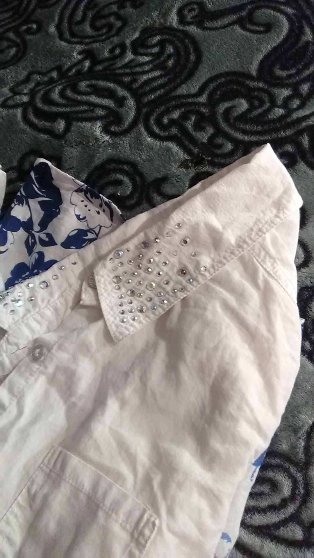 Justice button up. Sz 12