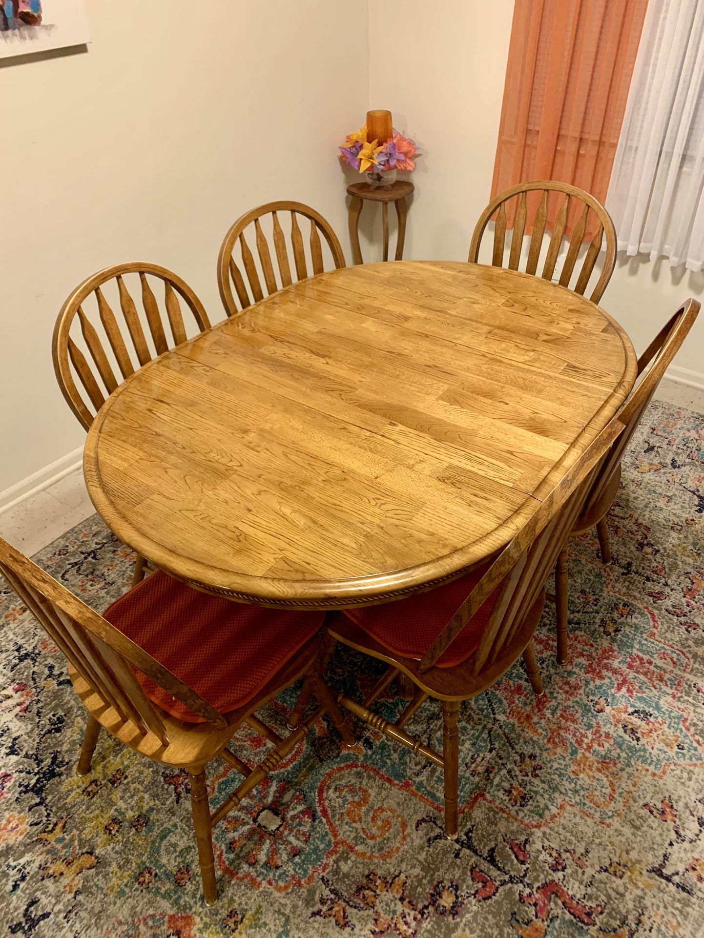 Dining Set with 6 Chairs