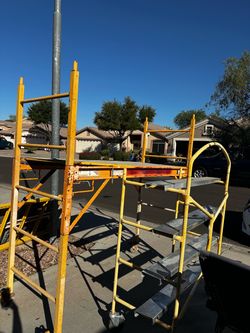 Rolling scaffold