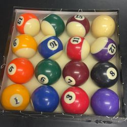 Billiard ball set