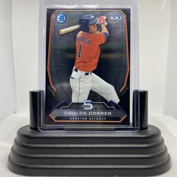 Carlos Correa 2014 Topps “Bowman Chrome Top100” Rookie Card#BTP-5