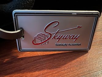 Vintage Skyway Rolling Suitcase – Very Good Condition