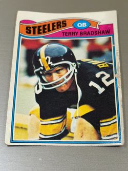 Terry Bradshaw Pittsburgh Steelers QB Football Card