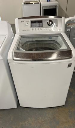 LG Top Load Washer – HE, Direct Drive, Glass Lid