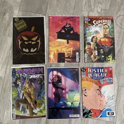 DC Comics Bundle - 6 Issues: Batman, Superman, Nightwing, Justice League