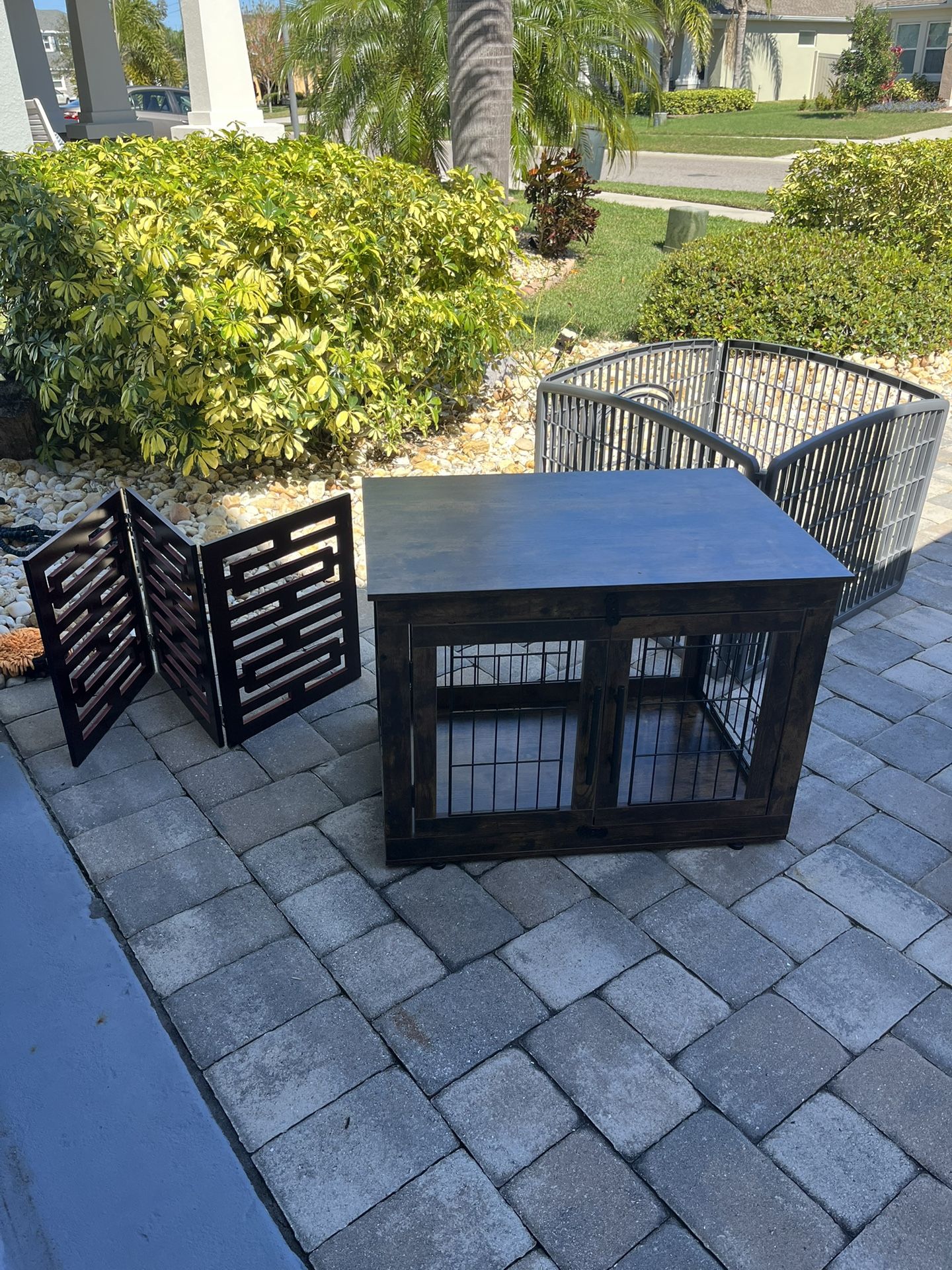 Dog crate, Gate And Pen