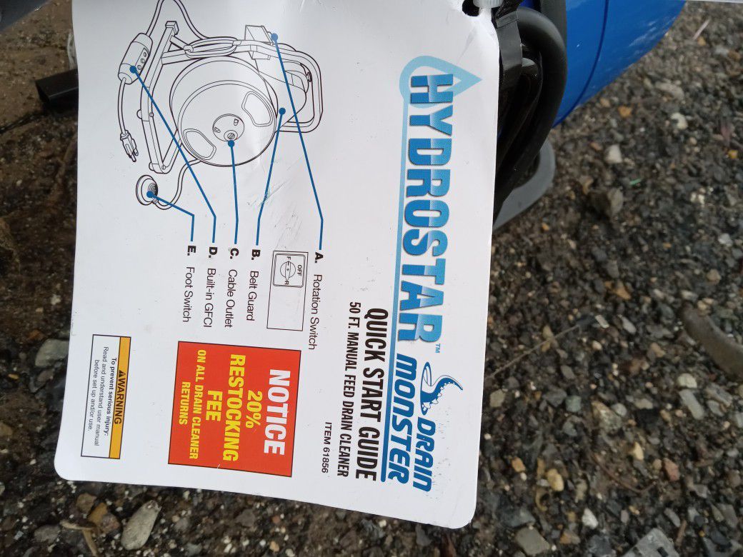 Hydrostar Drainmaster