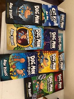 Dog Man Book Series Lot by Dav Pilkey