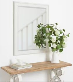 Bathroom Vanity Mirror (28.5”x40.5”)   WHITE