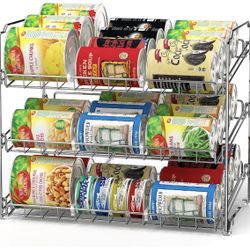 Stackable Can Rack Organizer For Kitchen Or Office