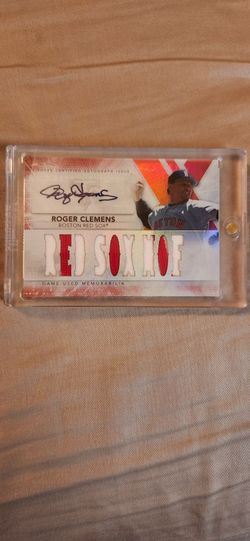 2015 Topps Triple Threads Relic Roger Clemens