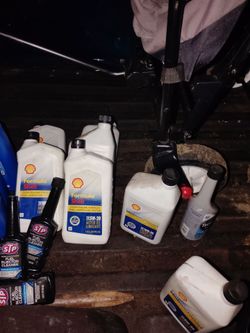 23 misc qts of motor oil