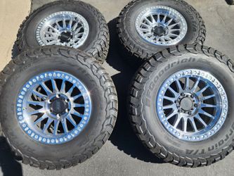 17" RRW OFFROAD WHEELS RIMS TIRES  CHEVY GMC TOYOTA NISSAN