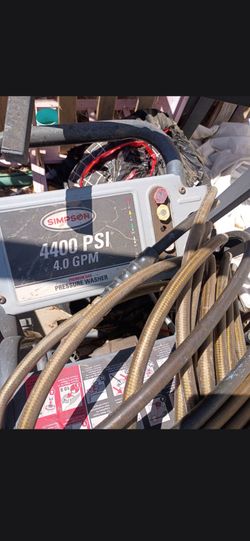 Simpson pressure washer 4400psi