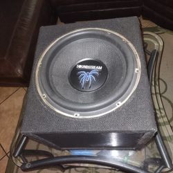 Soundstream12"Tarantula Subwoofer With Box Works Great