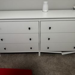White dresser
