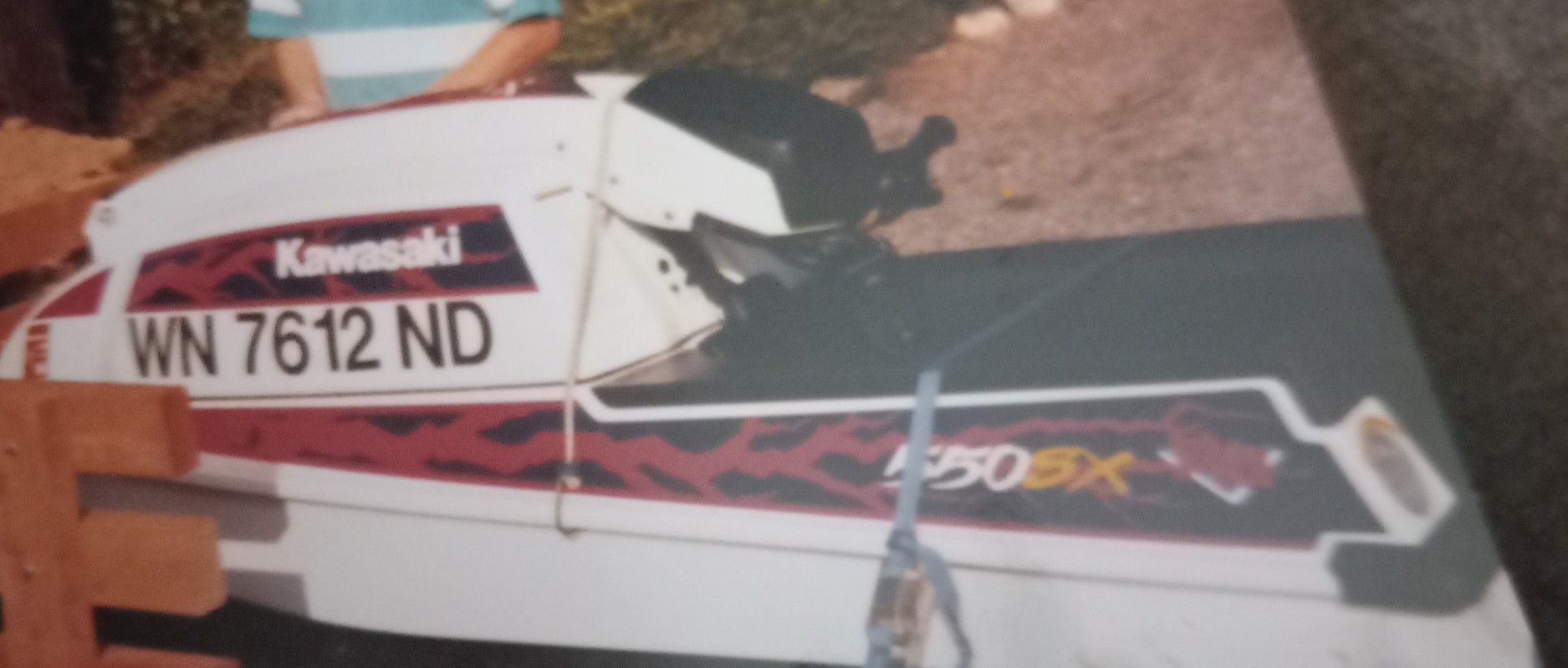 Jet Ski KAWASAKI   550SX.  1992