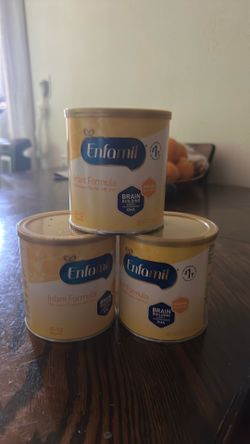 I'm selling it because my son didn't get along with Enfamil .