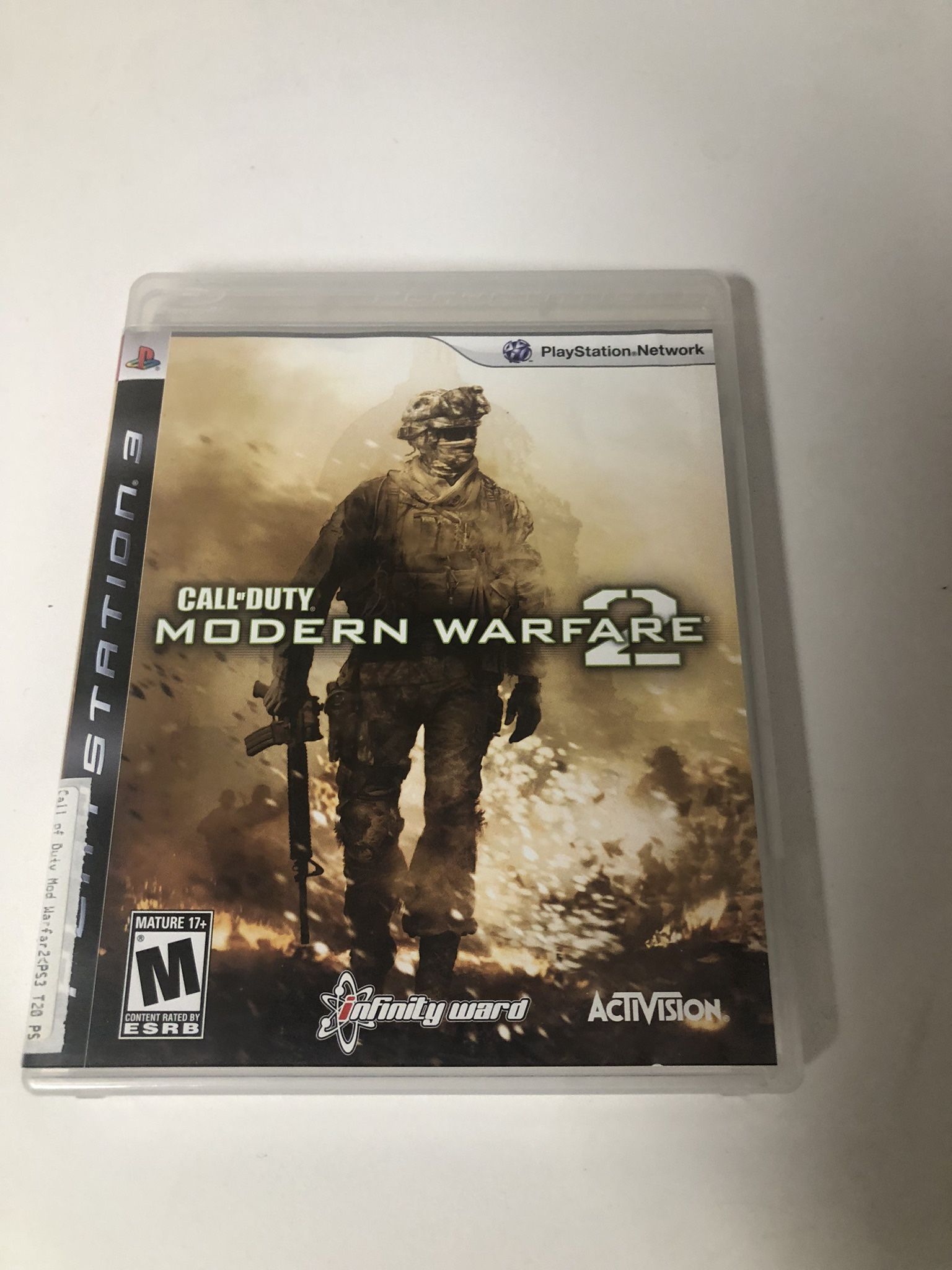 PS3 call of duty modern warfare 2 video game