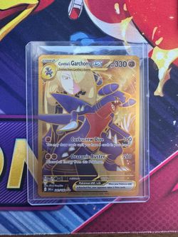 Cynthia Garchomp Gold full art (NM)