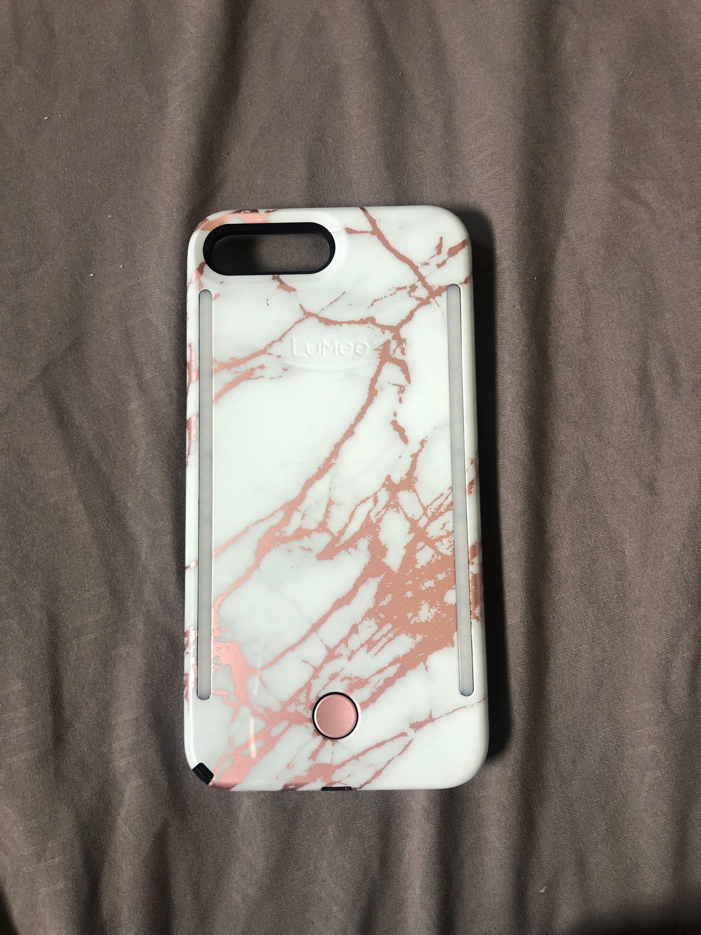iPhone 8 case with selfie lights
