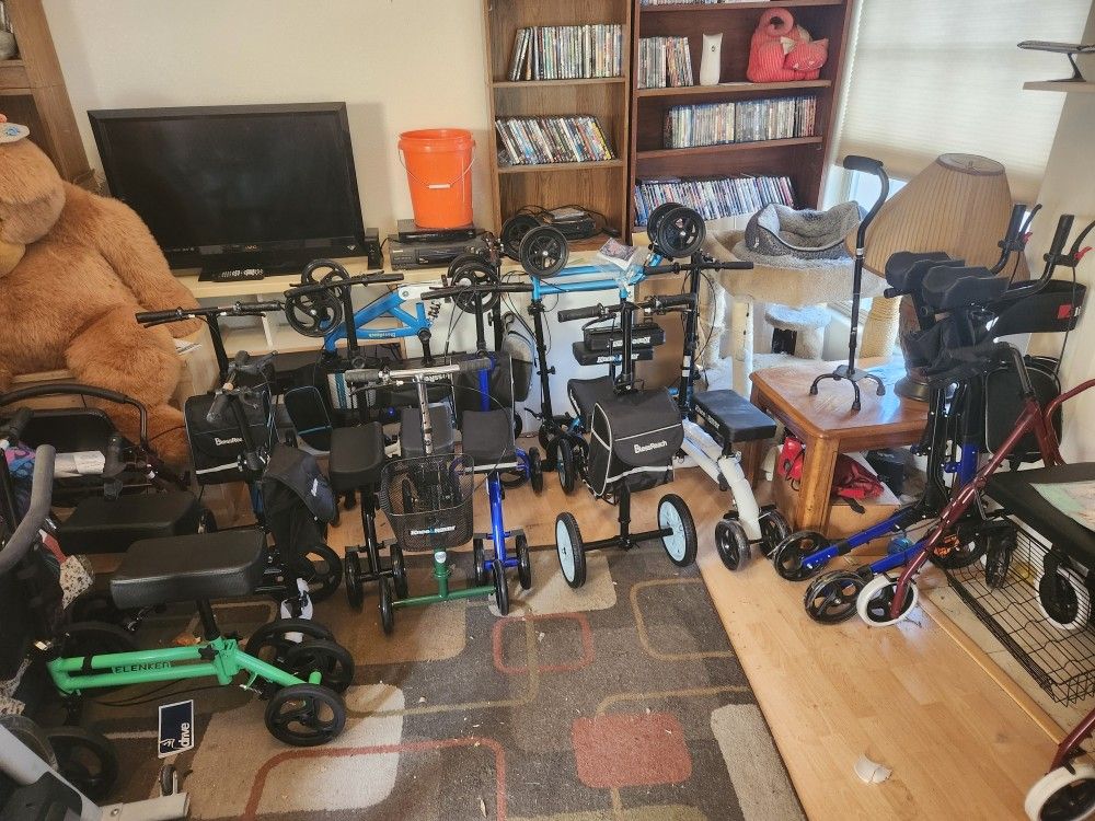 Over 20 Knee Scooters To Choose From
