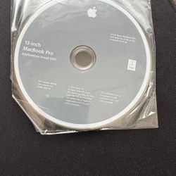 13 Inch MacBook Pro Install Discs