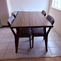 Dining Room table and chairs living spaces