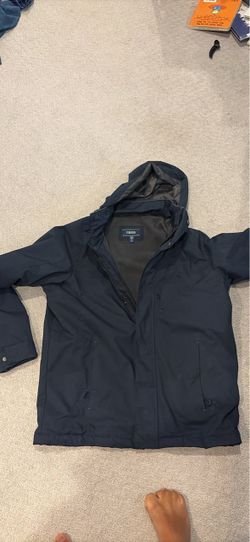 IZOD Navy Blue Hooded Jacket
