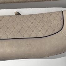 Sportsman Heritage Platinum 211/212 Bolster Bench Seat Cushion Tan Beige Bottom