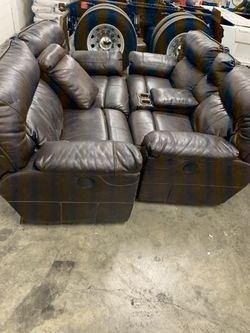 Leather couches for sale