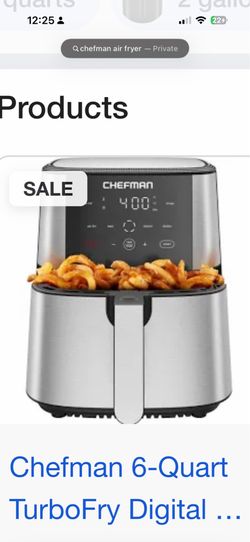Chefman turboair fryer