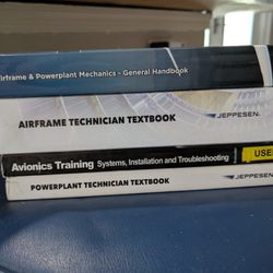 A&P, Avionics Textbooks