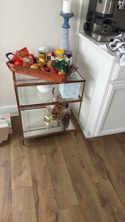 Glass small table