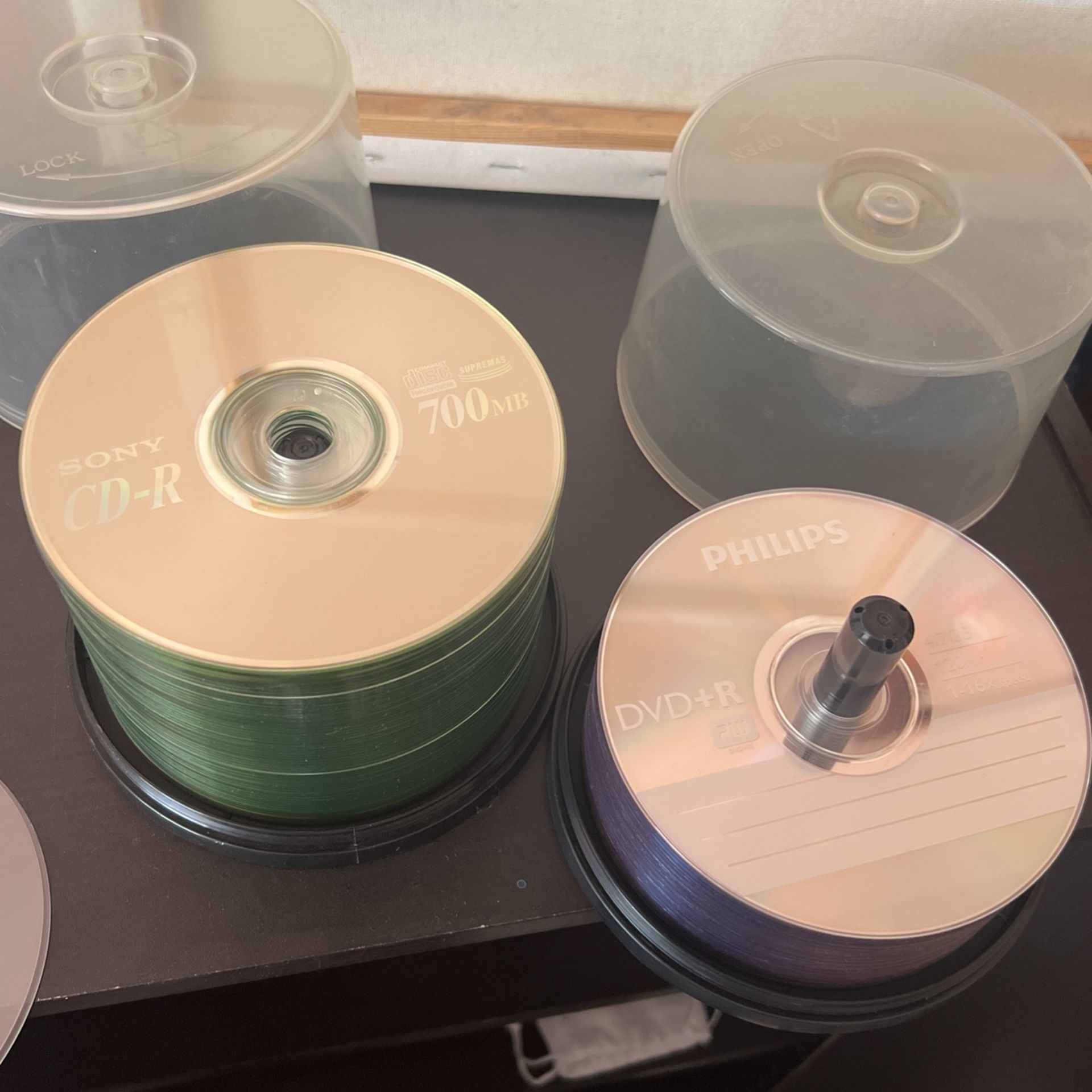 Blank CDs & DVDs