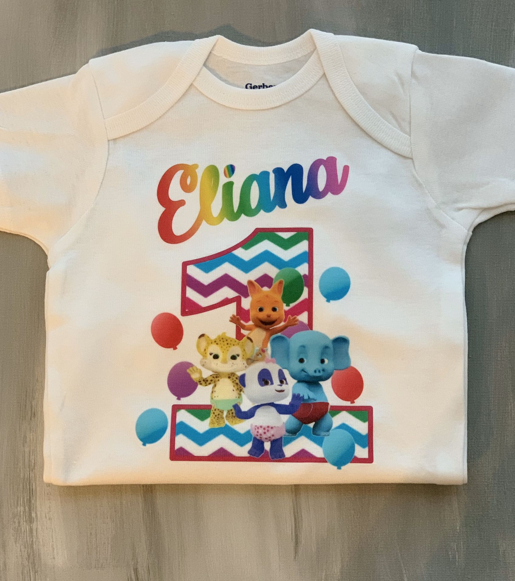 First birthday onesie