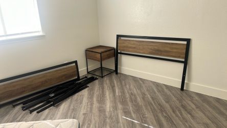 Queen bed