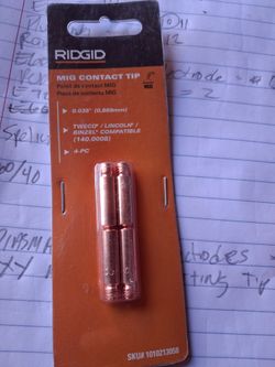 RIDGID MIG Contact Tip 0.035" 4-Pack