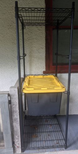 Storage Bin Rack + 1 Storage Bin - Free