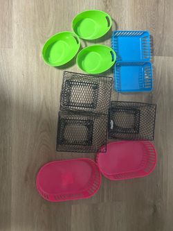 Storage Baskets & Organizer Bin Lot