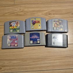 N64 Cartridge Lot