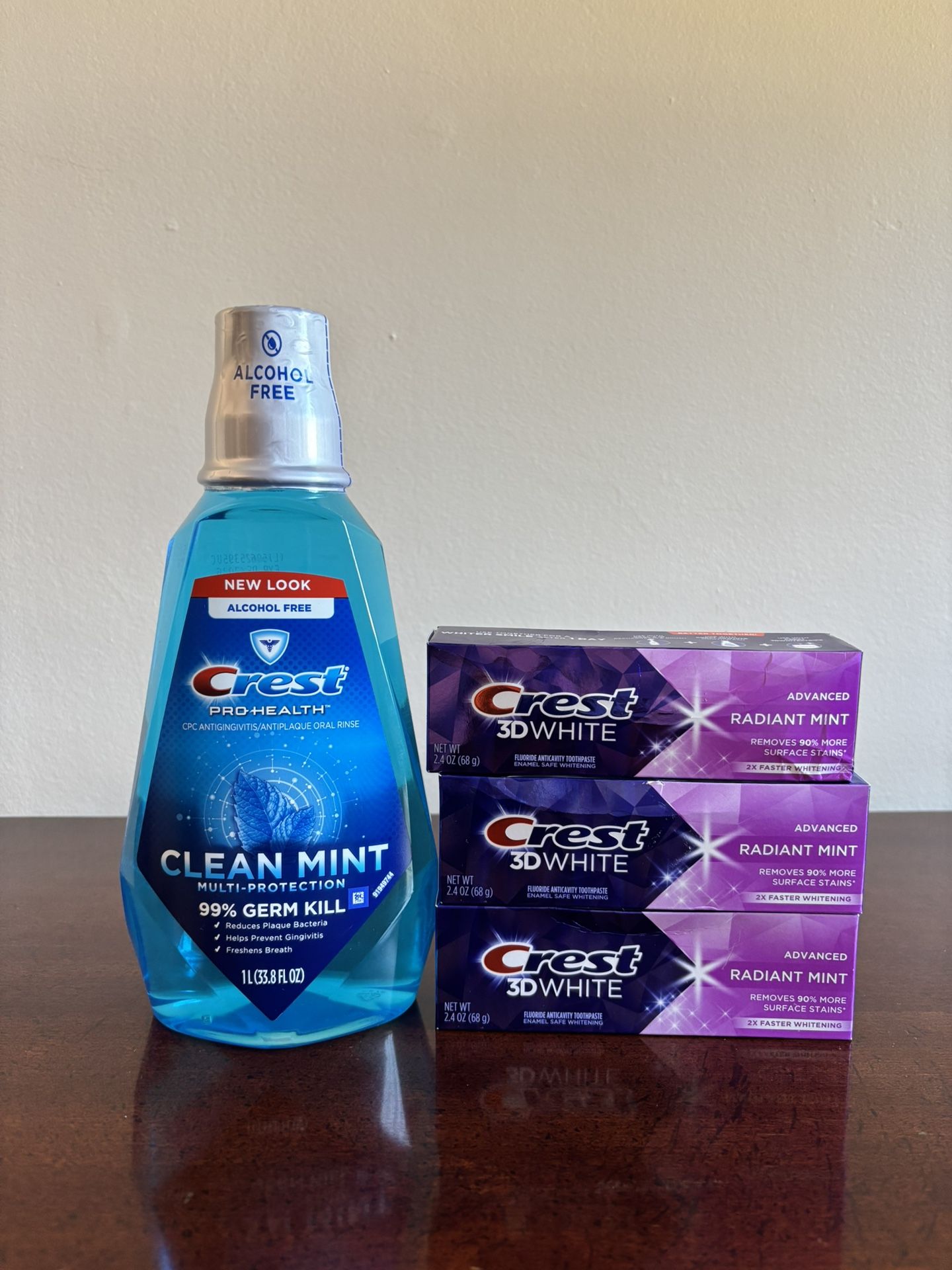 Crest Toothpaste And Mouthwash
