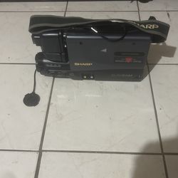 Vintage Sharp Slim Cam VHS Camera