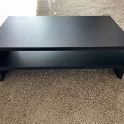 Small Black Desk Shelf