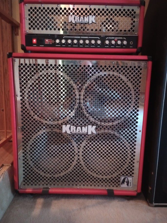 Krank Rev One Plus With One Of A Kind Dimebag Darrell Red Cab
