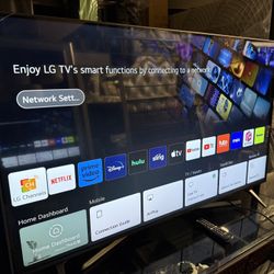 Like New LG 55” Smart Tv