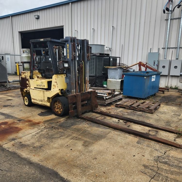 Hyster Forklift Fork Lift Truck S80XL. 8900Lbs